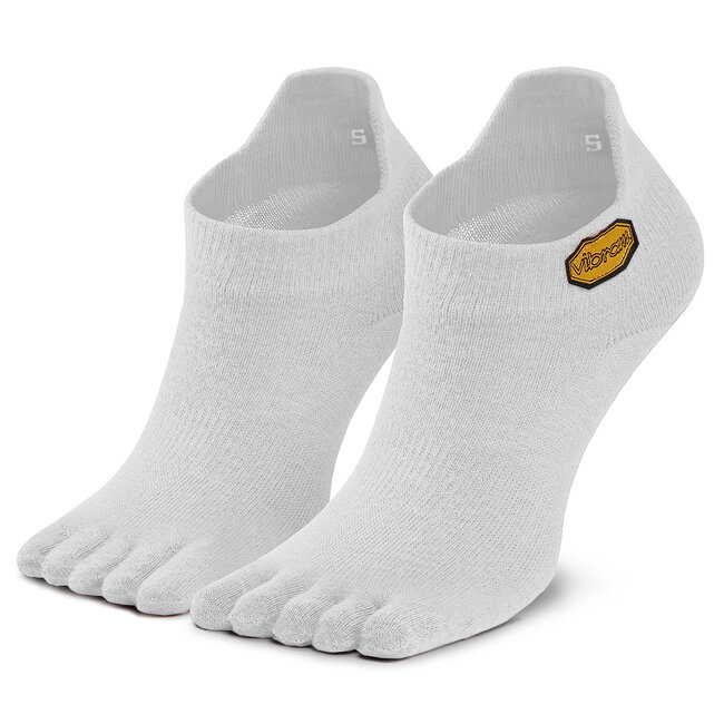 Nízké ponožky Unisex Vibram Fivefingers - Athletic No Show S15N01 White