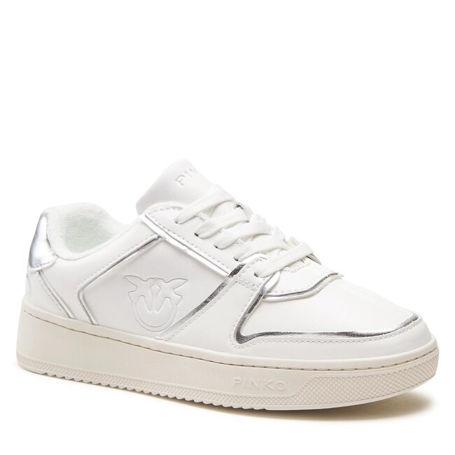 Sneakers Pinko - Flamine Sneaker 20231 BLKS1 101226.A0VK White/Silver ZI6