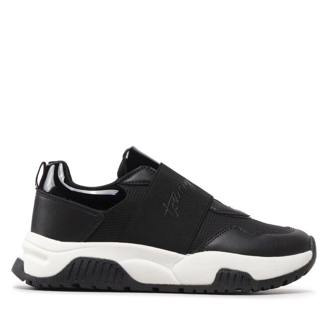 Sneakers Tommy Hilfiger - Low Cut Velcro Sneaker T3A9-32350-1470 S Black 999