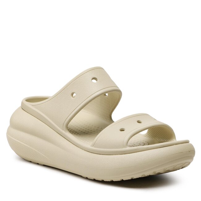 Papucs Crocs - Classic Crush Sandal 207670 Bone
