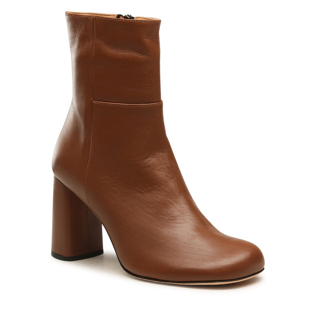 Polokozačky Weekend Max Mara - Ebbri 2357910132600 Cuoio 001