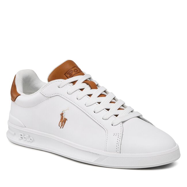 Sneakersy Polo Ralph Lauren - Hrt Ct II 09877598001 White/Tan