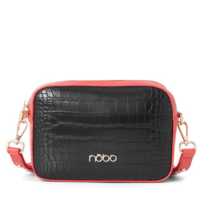 Borsetta Nobo - NBAG-N3060-CM20 Czarny z czerwonym