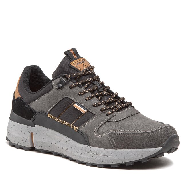 Sportcipő Wrangler - Mounty Low WM22150A Dk.Grey 056