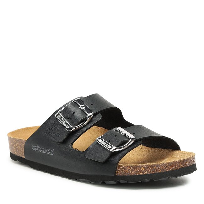 Pantoletten Grünland - Sara CB4018-40 Nero