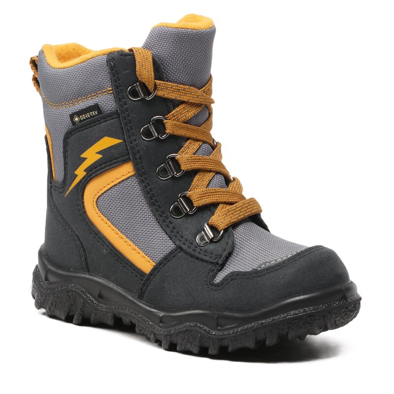 Schneeschuhe Superfit GORE-TEX 1-000048-2010 S Grau/Gelb Trekkingschuhe Stiefel und andere Jungen Kinderschuhe