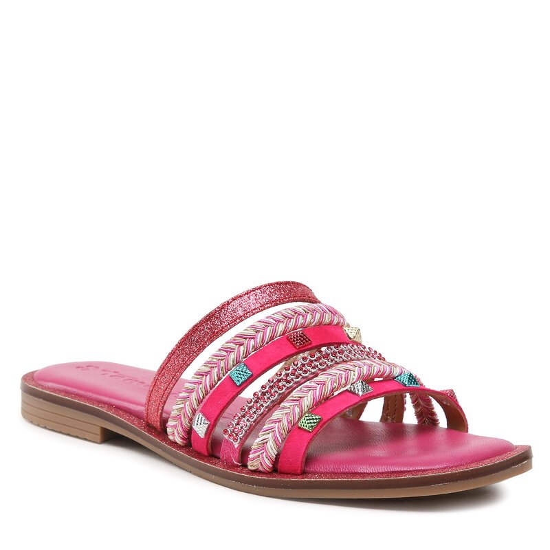 Pantoletten Tamaris 1-27117-20 Fuxia Multi 517 Alltägliche Pantoletten Pantoletten Pantoletten und Sandaletten Damenschuhe