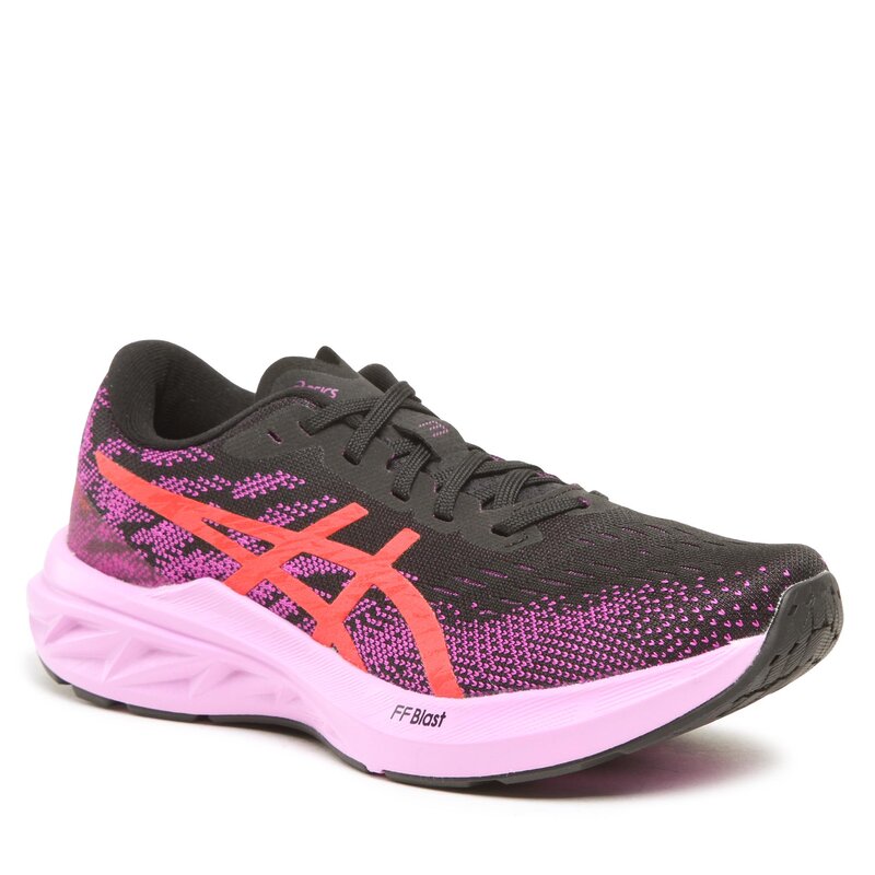 Schuhe Asics Dynablast 3 1012B289 Black/Red Alert 001 Asphalt Laufschuhe Sportschuhe Damenschuhe