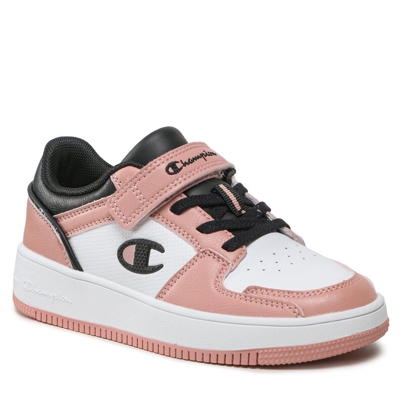 Sneakers Champion S32497-PS013 PINK/WHT/NBK Schnürschuhe Halbschuhe Mädchen Kinderschuhe