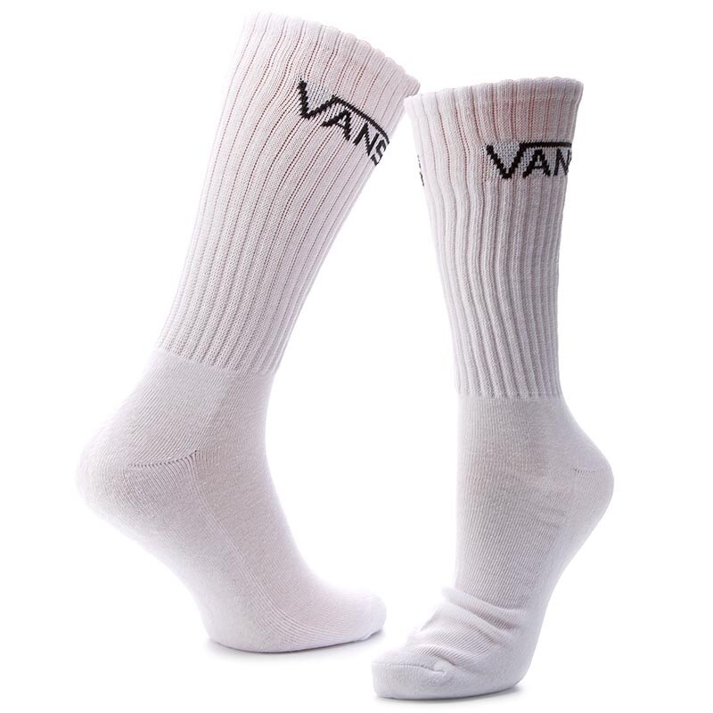 3er-Set hohe Herrensocken Vans Mn Classic Crew 9.5 VN000XSEWHT White Hohe Herren Socken Textilien Zubehör