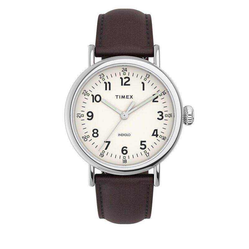 Uhr Timex Standard TW2V27800 Brown/Beige Herren Uhren Zubehör