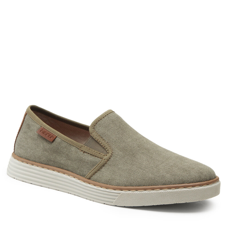 Sneakers aus Stoff Rieker B2265-54 Grun Turnschuhe Halbschuhe Herrenschuhe