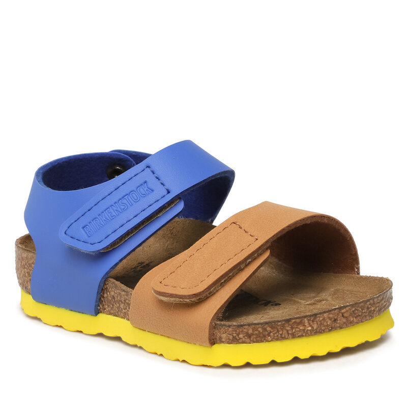 Sandalen Birkenstock Palu 1024363 Caramel/Ultra Blue Sandalen Pantoletten und Sandaletten Jungen Kinderschuhe
