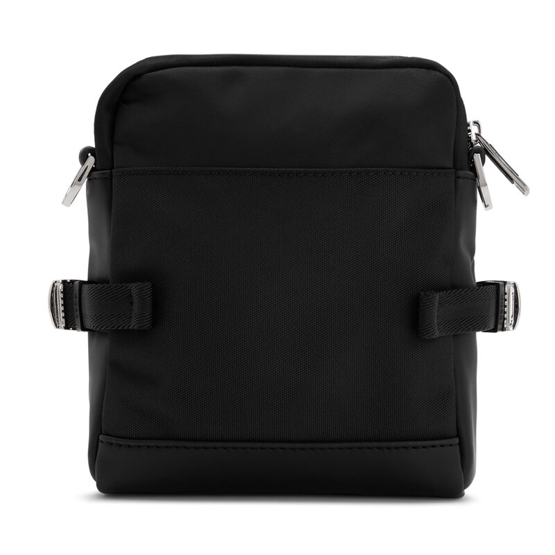 Umhängetasche Boss 50490257 Black 01 Herren Jugendtaschen Leder-Galanterie Zubehör PU11658