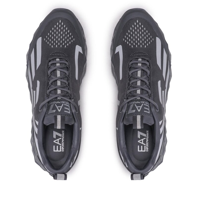 Sneakers EA7 Emporio Armani X8X033 XCC52 S641 Tri.Irongate/Silver Sneakers Halbschuhe Herrenschuhe ZL10730