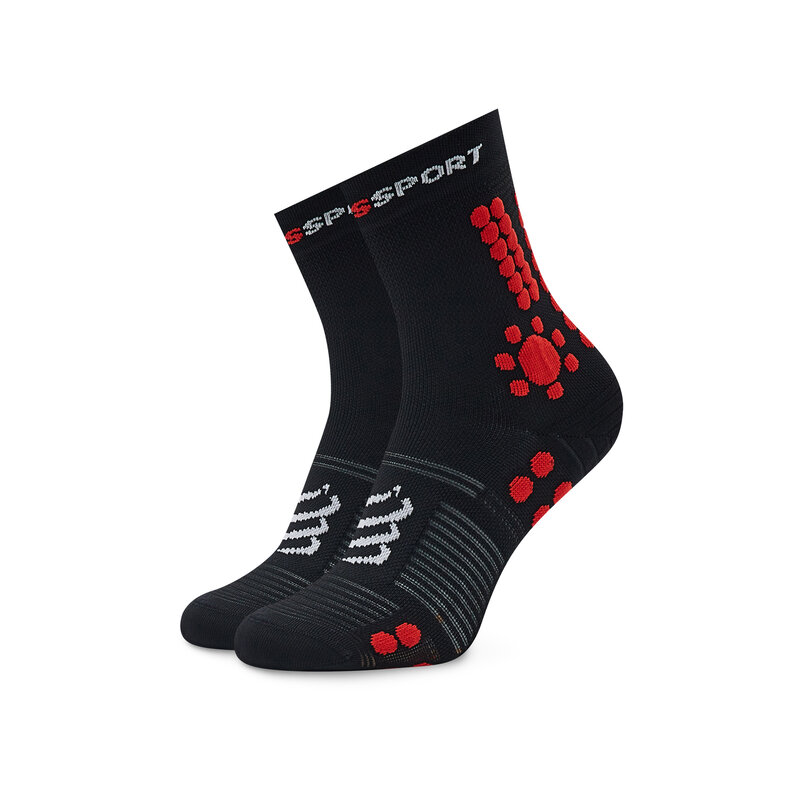 Hohe Unisex-Socken Compressport Pro Racing V4.0 Trail U XU00048B Black/Red 906 Hohe Damen Socken Textilien Zubehör