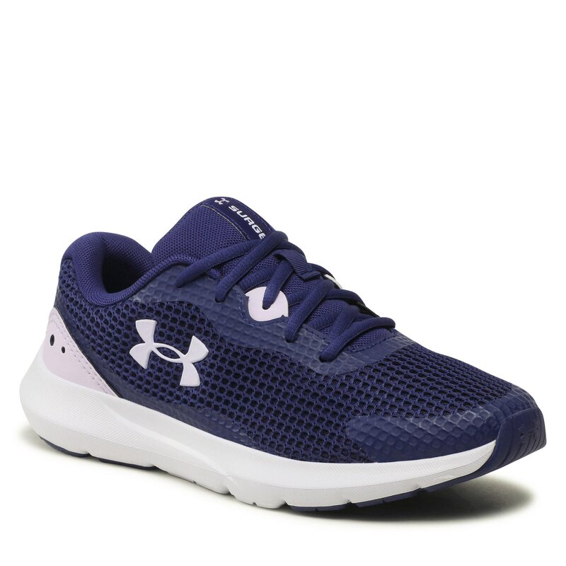 Schuhe Under Armour UA W Surge 3 3024894-501 Sonar Blue / Sonar Blue / Nebula Purple Asphalt Laufschuhe Damenschuhe Sport