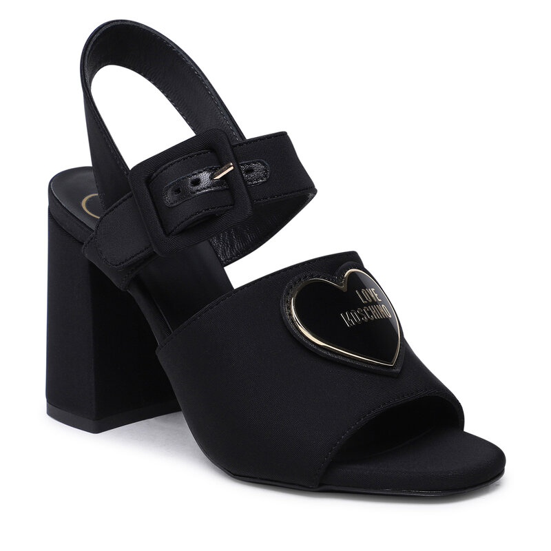 Sandalen LOVE MOSCHINO JA16368G0GIM0000 Nero Alltägliche Sandalen Sandalen Pantoletten und Sandaletten Damenschuhe