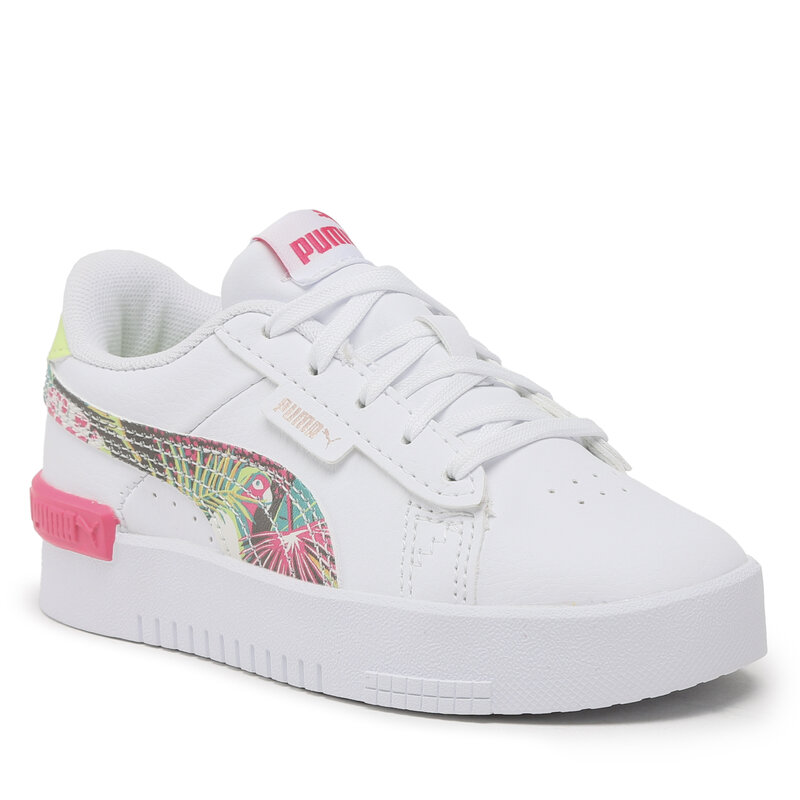 Sneakers Puma Jada Vacay Queen Ps 389751 03 White/Lily/Pink/Black/Gold Schnürschuhe Halbschuhe Mädchen Kinderschuhe