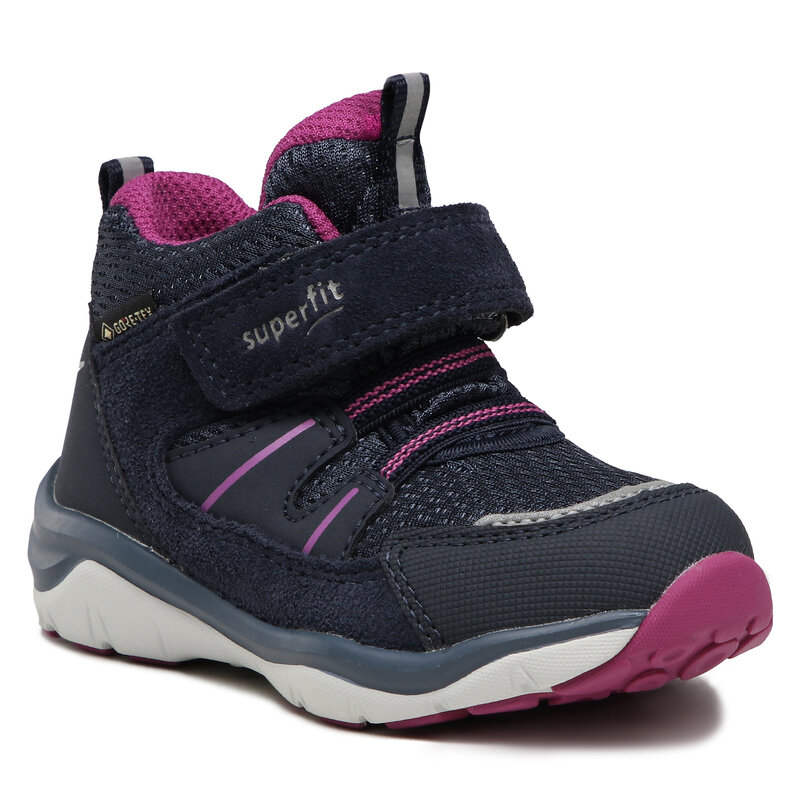 Schnürschuhe Superfit GORE-TEX 1-000247-8010 D Blau/Pink Schnürschuhe Stiefel und andere Mädchen Kinderschuhe