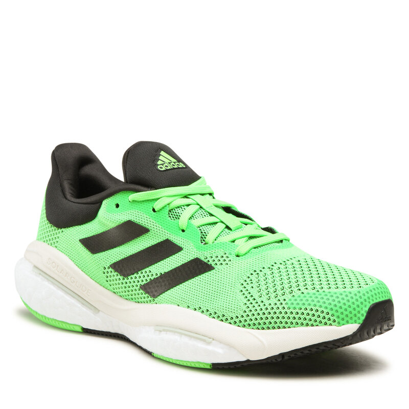 Schuhe adidas Solar Glide 5 M GX6704 Solar Green/Core Black/Linen Green Asphalt Laufschuhe Sportschuhe Herrenschuhe