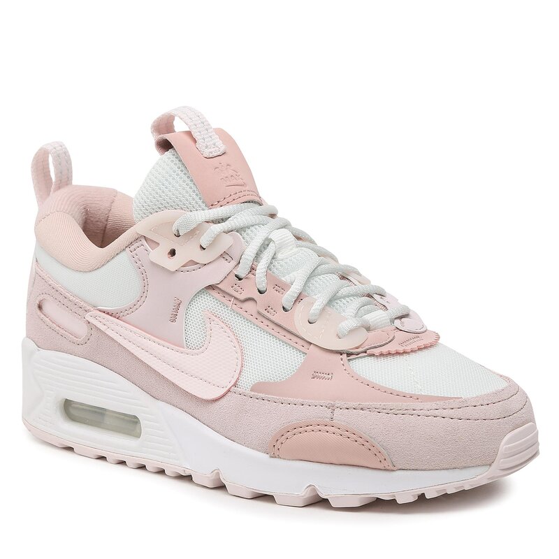 Schuhe Nike Air Max 90 Futura DM9922 104 Summit White/Light Soft Pink Sneakers Halbschuhe Damenschuhe