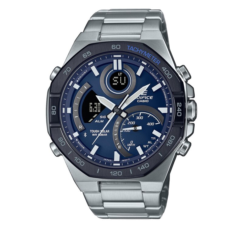 Uhr Casio Edifice Racing ECB-950DB-2AEF Silver Herren Uhren Zubehör