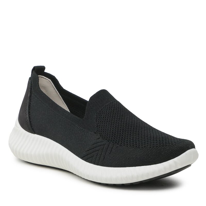 Halbschuhe IGI&CO 3662000 Black Flache Halbschuhe Damenschuhe