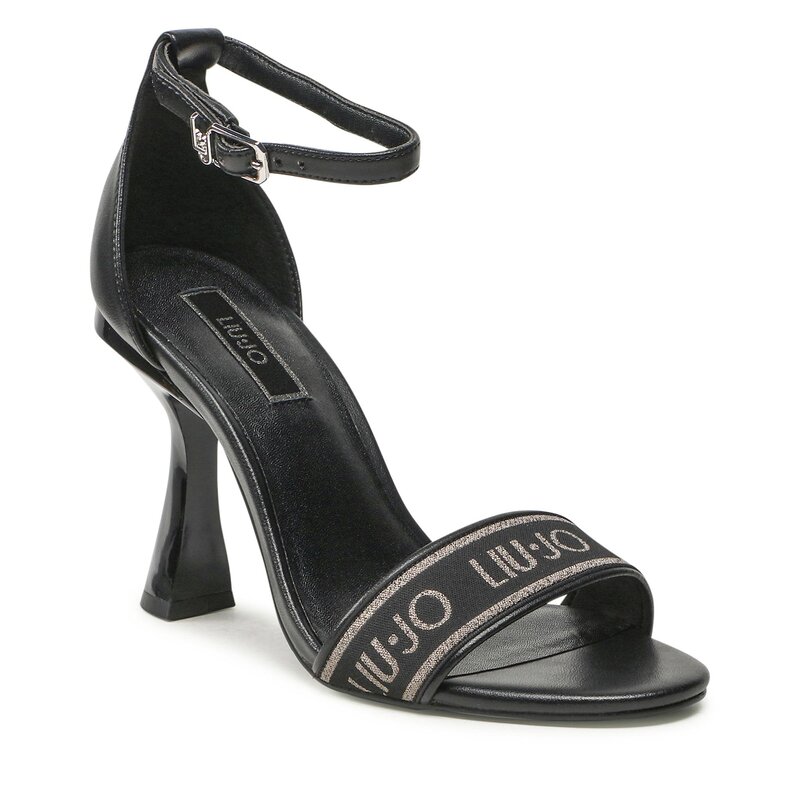 Sandalen Liu Jo Lisa 12 SA3119 EX083 Black 22222 Elegante Sandalen Sandalen Pantoletten und Sandaletten Damenschuhe