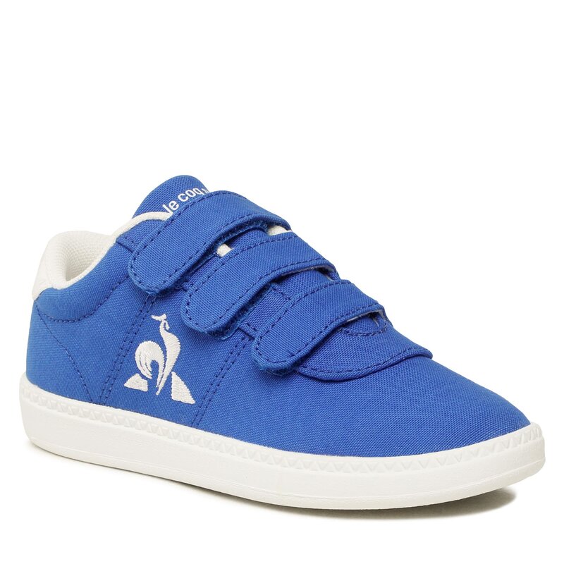 Sneakers Le Coq Sportif Court One Ps 2310268 Cobalt Klettverschluss Halbschuhe Jungen Kinderschuhe