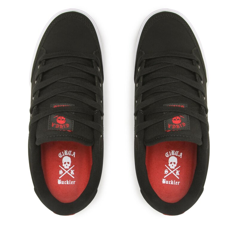 Sneakers C1rca Buckler Sk Black/Red/White Sneakers Halbschuhe Herrenschuhe ZL10509