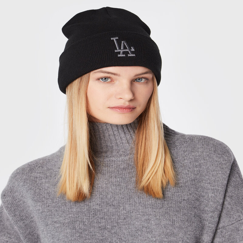 Mütze 47 Brand B-HYMKR12ACE-BKP Black Wintermützen Damen Mützen Mützen Textilien Zubehör