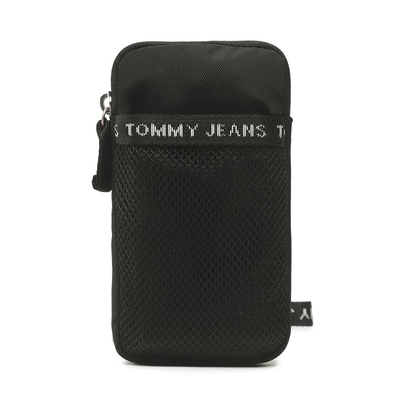 Handy-Etui Tommy Jeans Tjm Essential Phone Pouch AM0AM11023 BDS Handyetui Etuis Leder-Galanterie Zubehör
