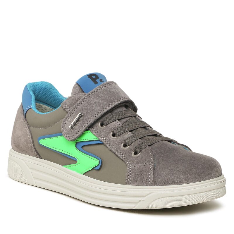 Sneakers Primigi GORE-TEX 3875933 D Grig Klettverschluss Halbschuhe Jungen Kinderschuhe