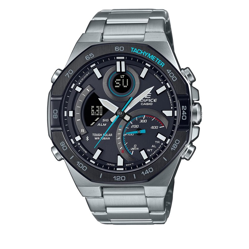 Uhr Casio Edifice Racing ECB-950DB-1AEF Silver Herren Uhren Zubehör