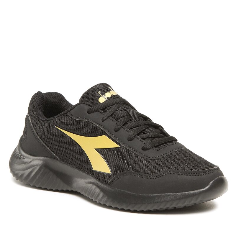 Schuhe Diadora Robin W 101.178073 01 C0893 Black/Gold Asphalt Laufschuhe Sportschuhe Damenschuhe
