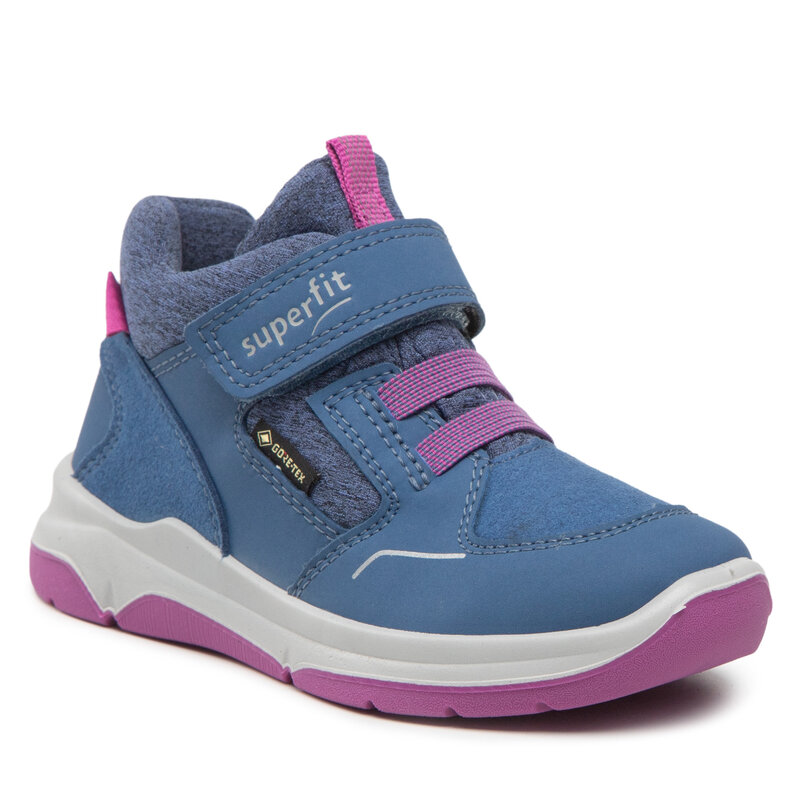 Schnürschuhe Superfit GORE-TEX 1-006402-8010 S Blau/Pink Schnürschuhe Stiefel und andere Mädchen Kinderschuhe