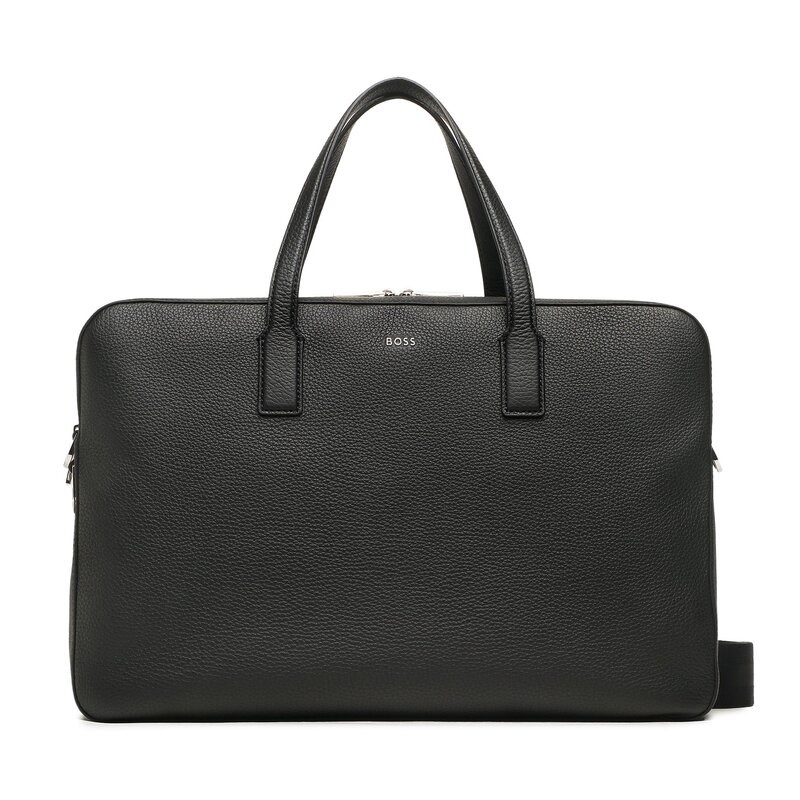 Laptoptasche Boss 50491798 Black 001 Notebook Tasche Leder-Galanterie Zubehör