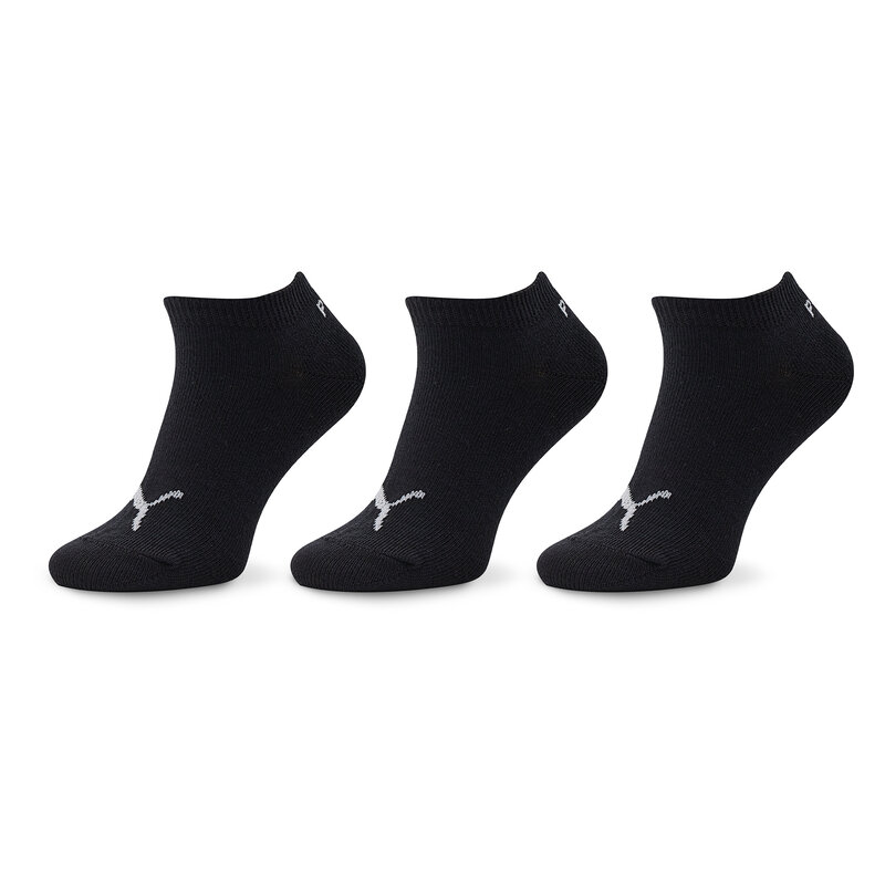 3er-Set niedrige Unisex-Socken Puma 907374 02 Black Niedrige Damen Socken Textilien Zubehör