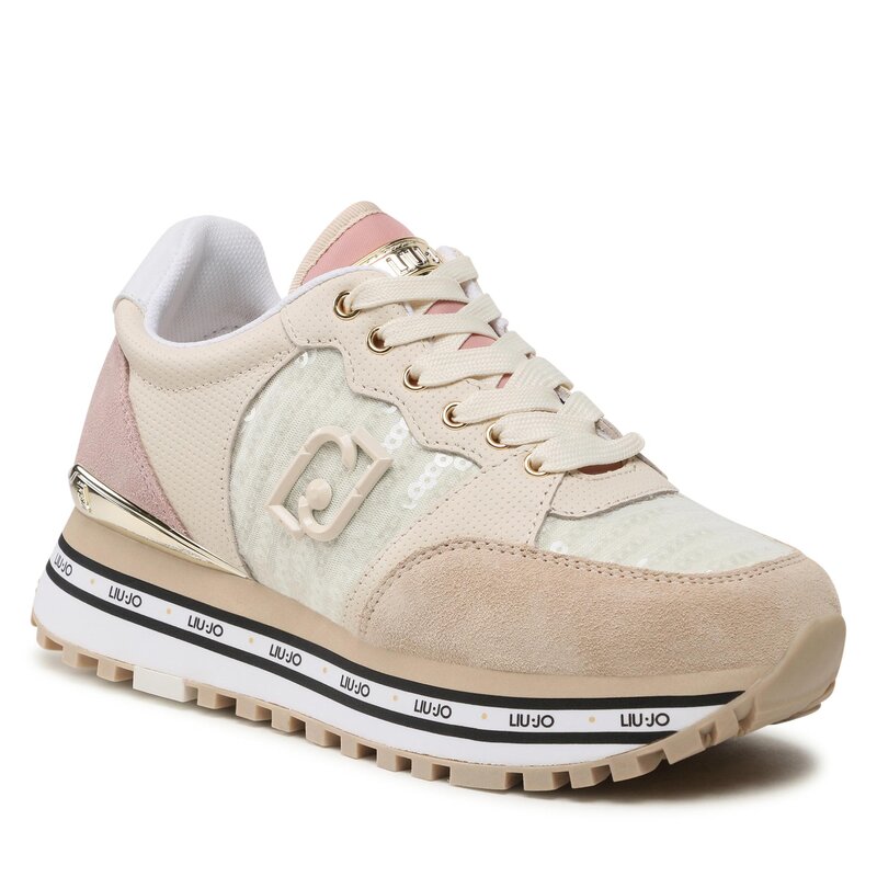 Sneakers Liu Jo Maxi Wonder 57 BA3097 PX349 Sand 01127 Sneakers Halbschuhe Damenschuhe