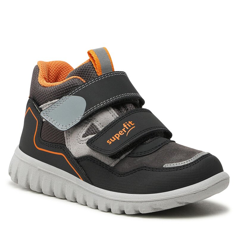 Sneakers Superfit GORE-TEX 1-006201-2000 S Grau/Orange Schnürschuhe Stiefel und andere Jungen Kinderschuhe