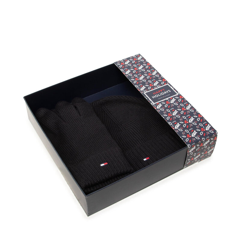 Set Mütze und Handschuhe Tommy Hilfiger Gp Pima Cotton Beanie & Gloves AM0AM06595 BDS Set Zubehör AR10605