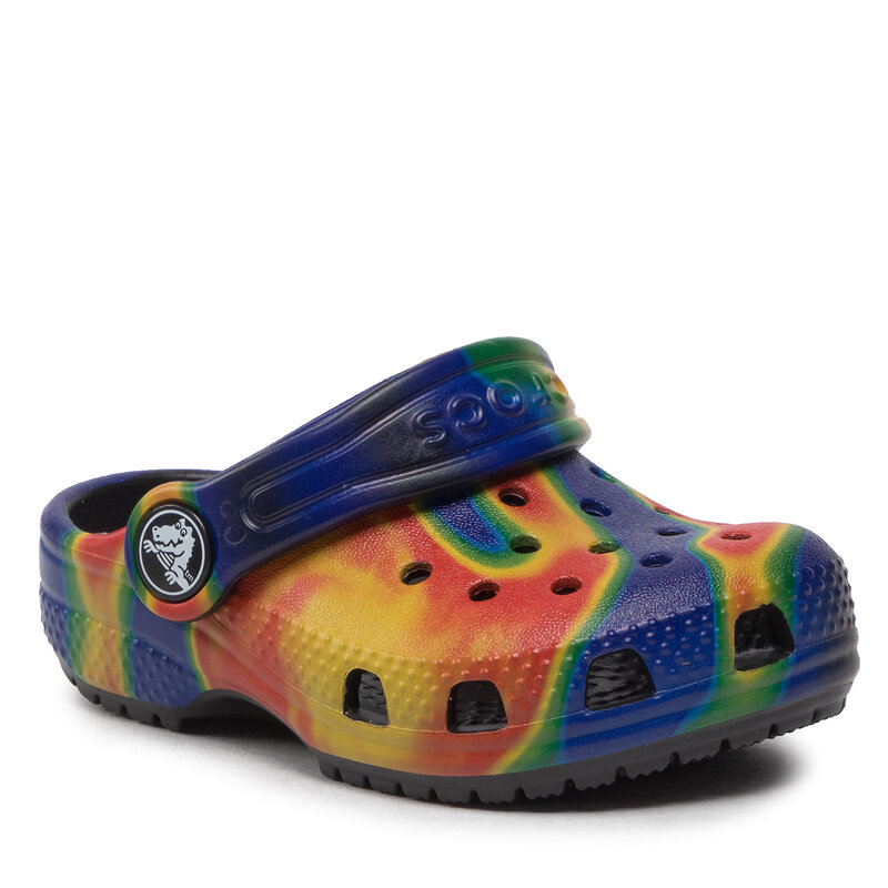 Pantoletten Crocs Classic Solarized Cgt 207588 Black/Navy Pantoletten Pantoletten und Sandaletten Jungen Kinderschuhe
