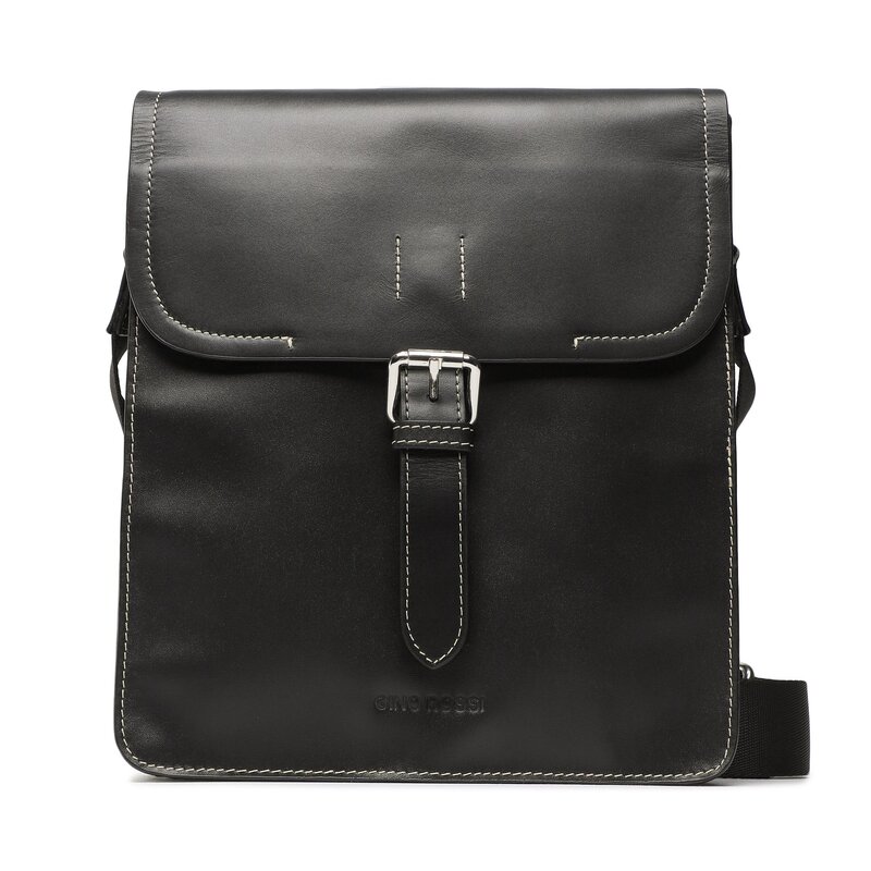 Umhängetasche Gino Rossi BGR-L-149-10-08 Black Herren Jugendtaschen Leder-Galanterie Zubehör
