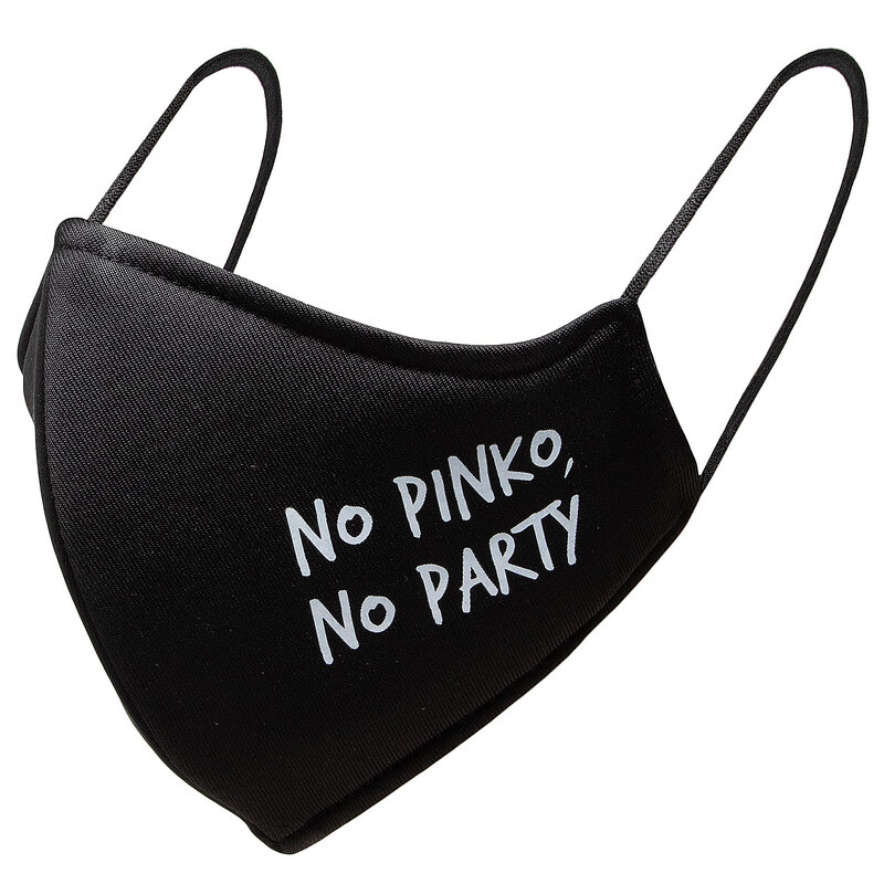 Stoffmaske Pinko Geodesia Mask Neoprene Leggero 20211 PRR 1N20DA.Y7RD Black Z99 Bekleidung Textilien Zubehör