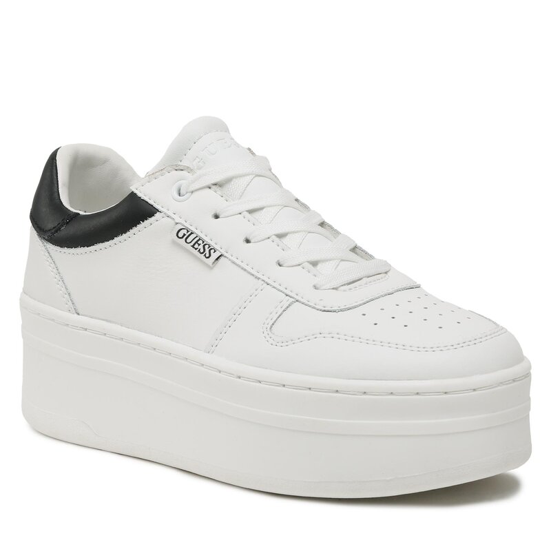 Sneakers Guess Lifet FL6LIF LEA12 WHBLK Sneakers Halbschuhe Damenschuhe