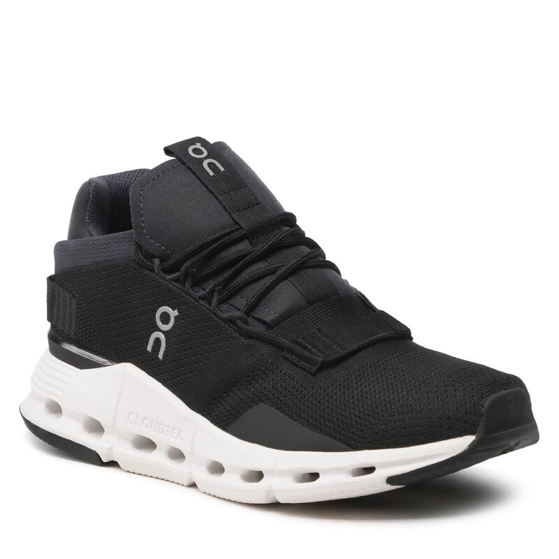Sneakers On Cloudnova 26.99113 Phantom/White Sneakers Halbschuhe Damenschuhe