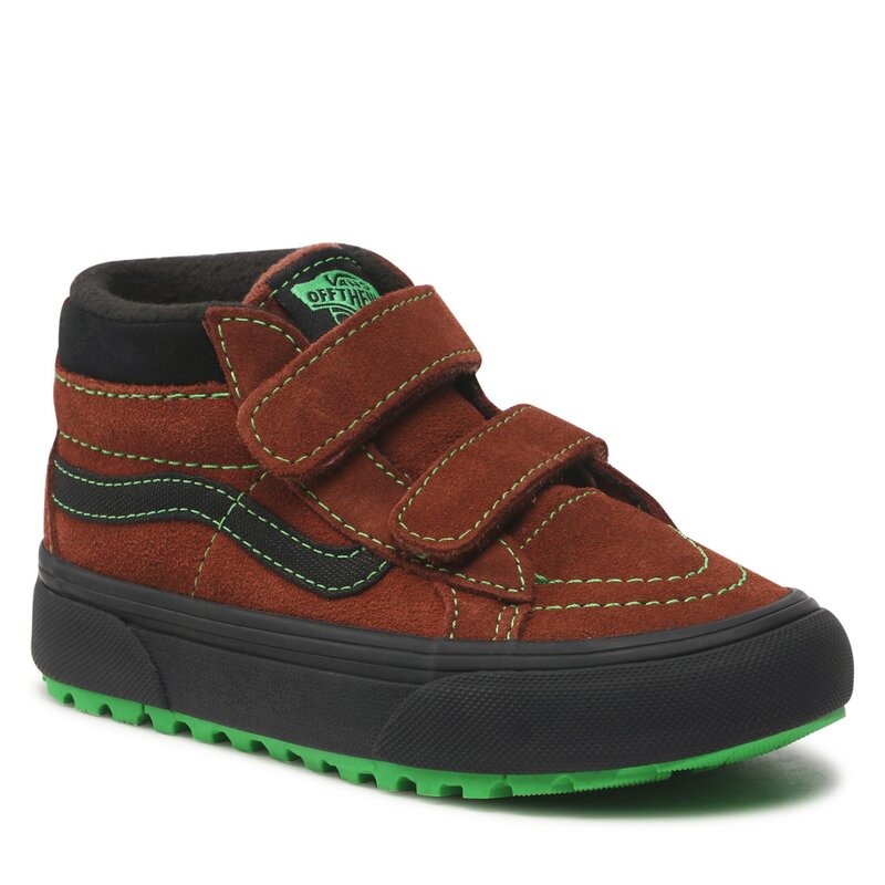 Sneakers Vans Sk8-Mid Reissue V VN0A5KROLNN1 Tortoise Shell/Black Schnürschuhe Stiefel und andere Jungen Kinderschuhe