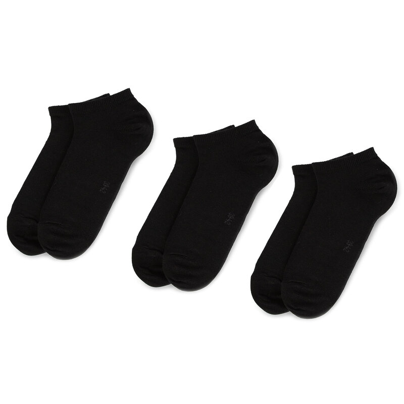 3er-Set niedrige Herrensocken Camel Active 6595 Czarny 610 Niedrige Herren Socken Textilien Zubehör
