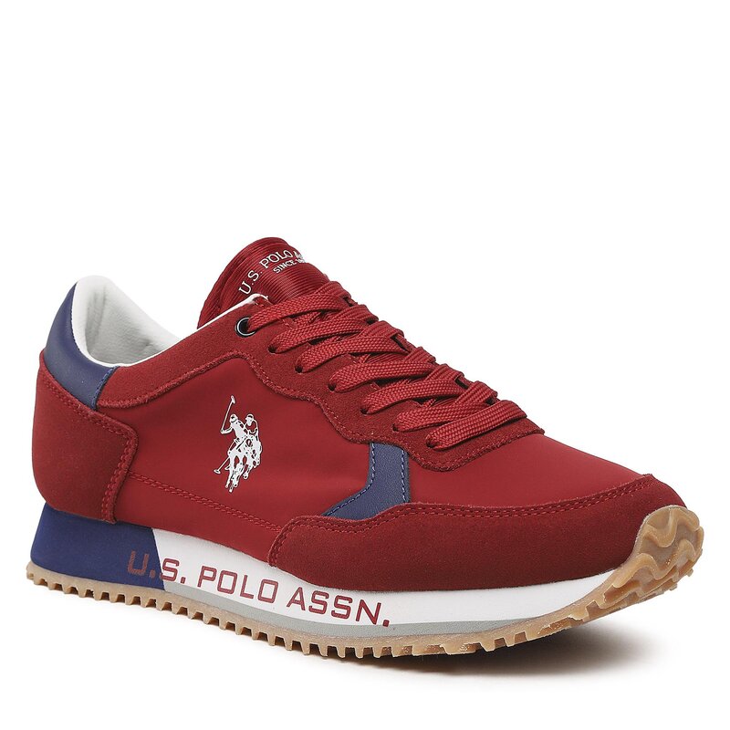 Sneakers U.S. Polo Assn. Cleef CLEEF001A RED Sneakers Halbschuhe Herrenschuhe